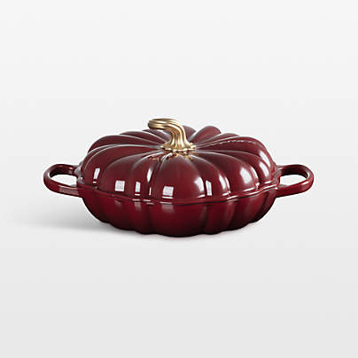 Le Creuset ® 2.75-Qt. Rhone Enameled Cast Iron Figural Pumpkin Braiser