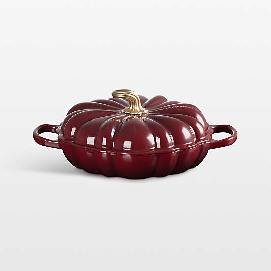 Le Creuset ® 2.75-Qt. Rhone Enameled Cast Iron Figural Pumpkin Braiser