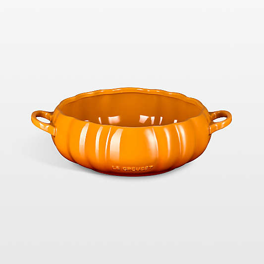 Le Creuset Persimmon 4-Qt. Pumpkin Serve Bowl