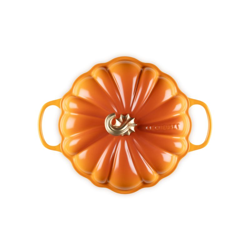 Le Creuset ® Persimmon 2.75-Qt. Figural Pumpkin Braiser - image 2 of 5