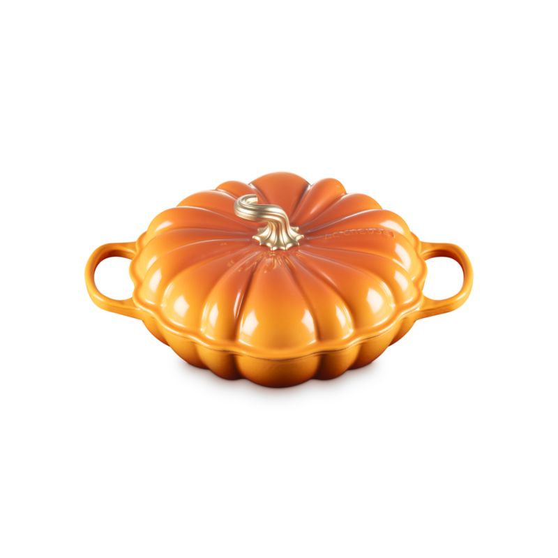 Le Creuset ® Persimmon 2.75-Qt. Figural Pumpkin Braiser - image 1 of 5