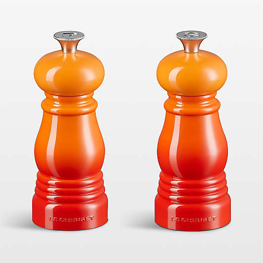 Le Creuset ® Petite Flame Salt and Pepper Mill Set