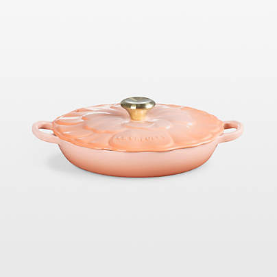 Le Creuset ® Signature 2.25-Qt. Peche Enameled Cast Iron Petal Brasier