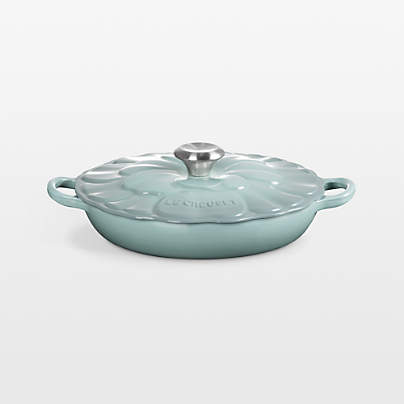 Le Creuset ® Signature 2.25-Qt. Sea Salt Enameled Cast Iron Petal Brasier