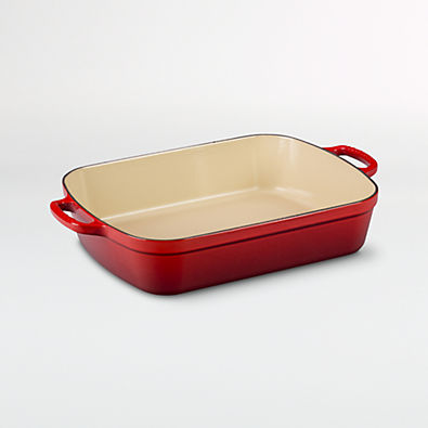 View Le Creuset ® Cerise Rectangular Roasting Pan details