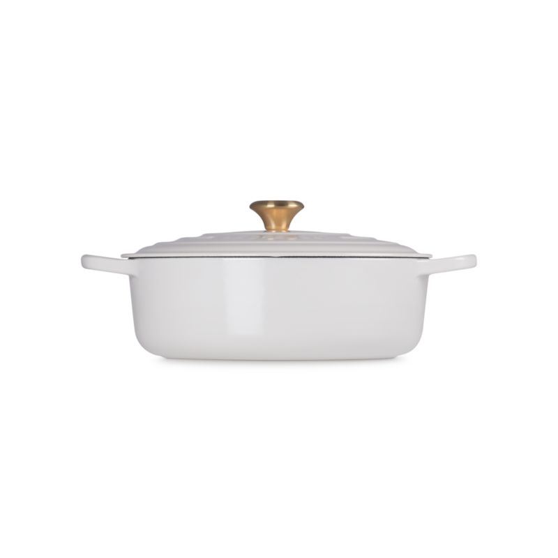 Le Creuset ® Cream 6.75-Qt. Round Wide Dutch Oven - image 2 of 7