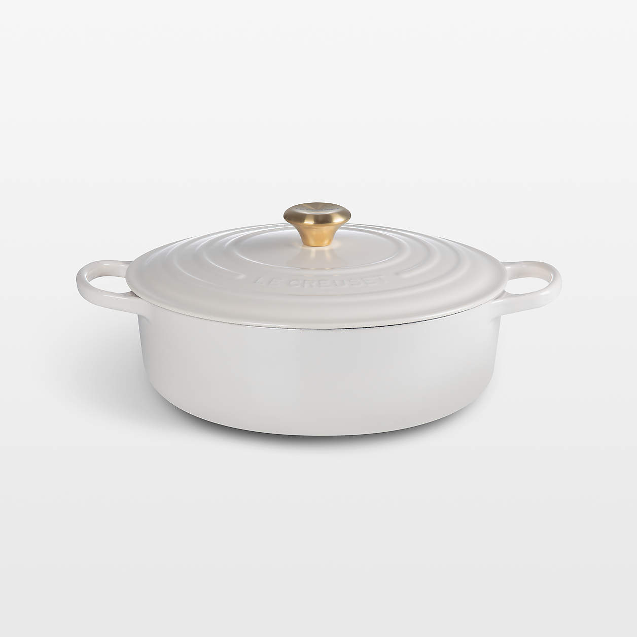 Le Creuset ® Cream 6.75-Qt. Round Wide Dutch Oven