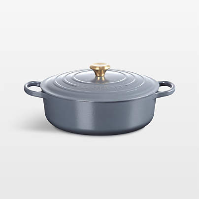 Le Creuset ® Graphite 6.75-Qt. Round Wide Dutch Oven