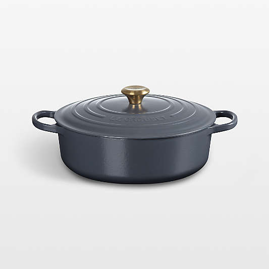 Le Creuset Graphite Grey Cookwrae Crate And Barrel