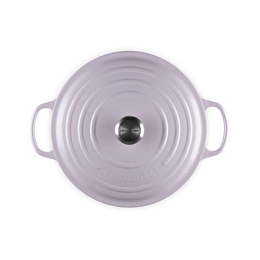 Le Creuset ® Signature 6.75-Qt. Shallot Enameled Cast Iron Wide Dutch Oven