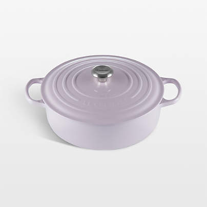 Le Creuset ® Signature 6.75-Qt. Shallot Enameled Cast Iron Wide Dutch Oven