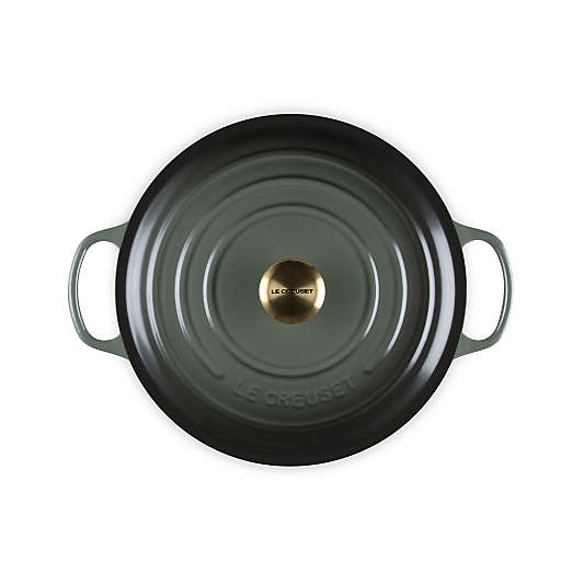 Le Creuset ® Thyme 6.3-Liter/ 6.75-Quart Round Wide Dutch Oven