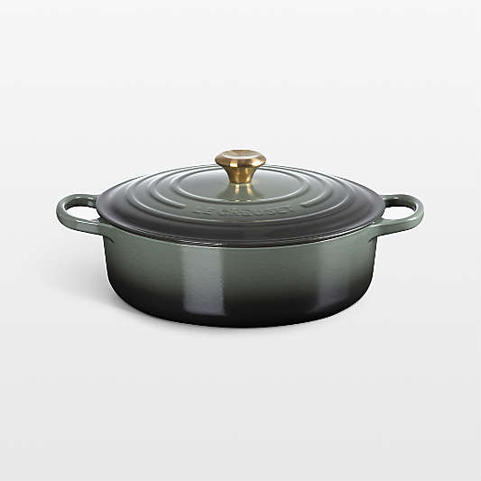 Le Creuset ® Thyme 6.3-Liter/ 6.75-Quart Round Wide Dutch Oven