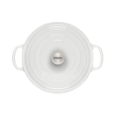 Le Creuset Round Dutch Oven: 9 QT, White – Zest Billings, LLC