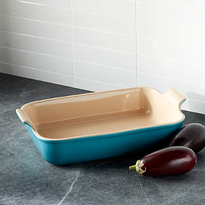 Le Creuset ® 4-Qt. Heritage Caribbean Rectangular Baking Dish, 12x9"