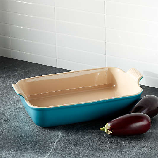 Le Creuset ® Heritage 4-Qt. Caribbean Rectangular Baking Dish, 12x9"
