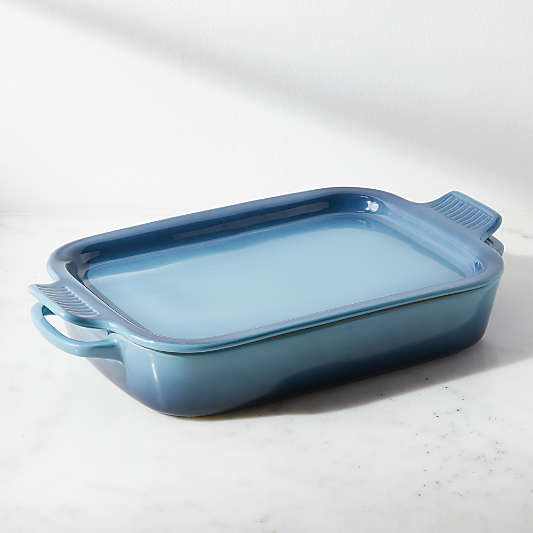 Le Creuset ® Marine Rectangular Dish with Platter Lid