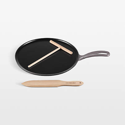 Le Creuset ® Heritage Traditional Round 10.25" Oyster Crepe Pan