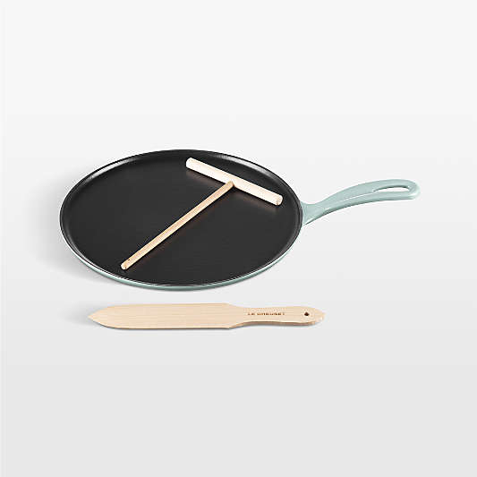 Le Creuset ® Heritage Traditional Round 10.25" Sea Salt Crepe Pan