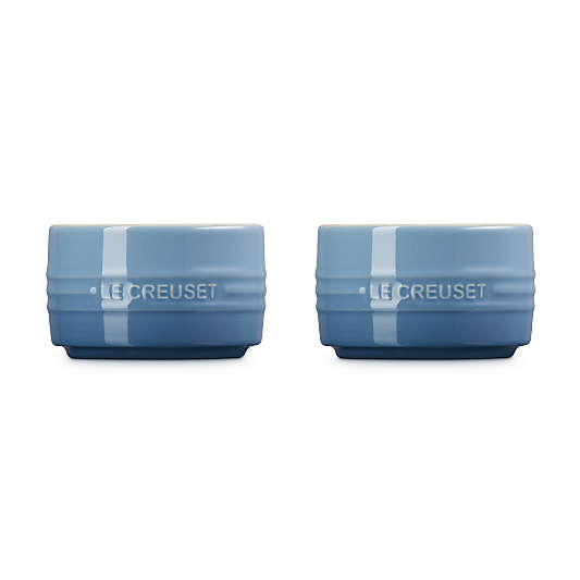 Le Creuset ® 7-Oz. Chambray Round Ramekins, Set of 2