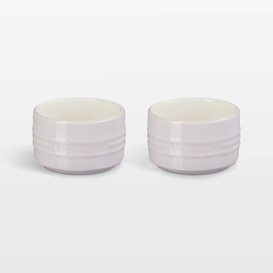 Le Creuset Round Shallot Ramekins, Set of Two | Crate & Barrel