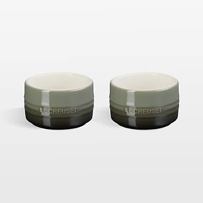 Le Creuset ® 7-oz. Thyme Round Ramekins, Set of 2