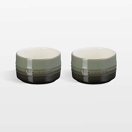 Le Creuset ® 7-oz. Thyme Round Ramekins, Set of 2