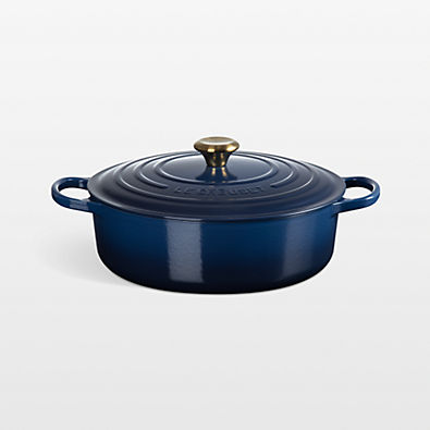 View Le Creuset ® Ink 6.75-Qt. Round Wide Dutch Oven details