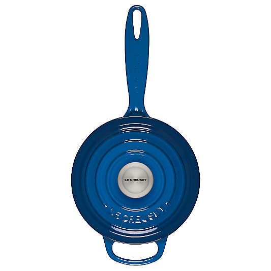 Le Creuset ® Signature 1.75-Qt. Marseille Enameled Cast Iron Saucepan with Lid