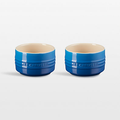 View Le Creuset ® 7-Oz. Marseille Round Ramekins, Set of 2 details