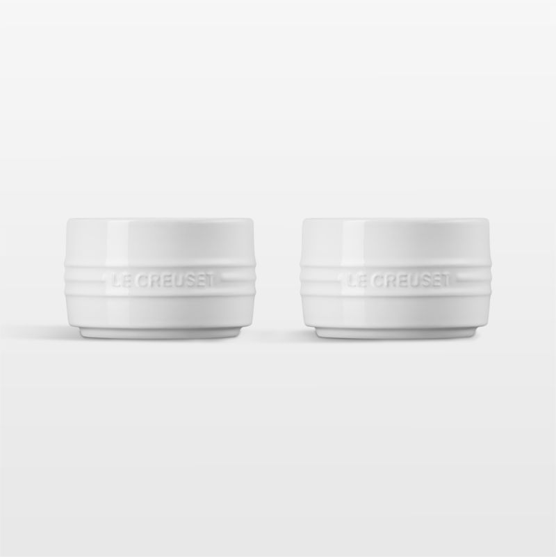 Le Creuset ® Round White Ramekins, Set of Two - image 0 of 3