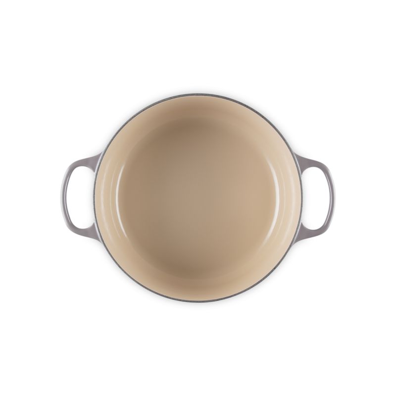 Le Creuset ® Signature 6.7L/7.25-Qt Oyster Round Dutch Oven with Stainless Steel Knob - image 12 of 16