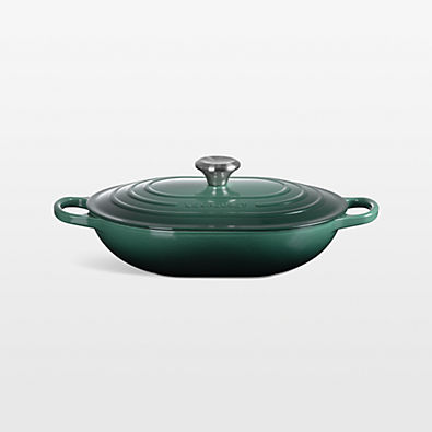 View Le Creuset ® 3.75-Qt. Artichaut Enameled Cast Iron Covered Oval Casserole Dish details