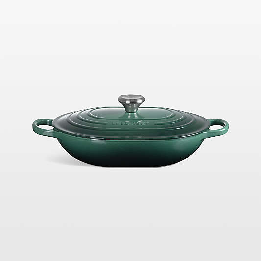 Le Creuset ® 3.75-Qt. Artichaut Enameled Cast Iron Covered Oval Casserole Dish