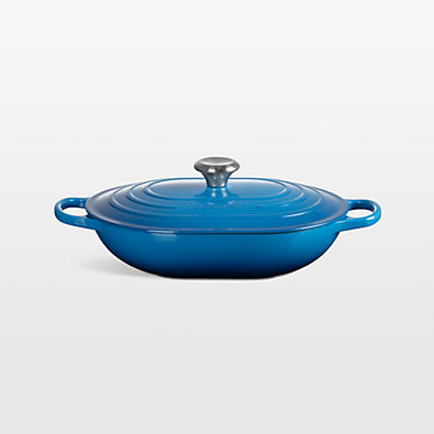 View Le Creuset ® 3.75-Qt. Marseille Enameled Cast Iron Covered Oval Casserole Dish details