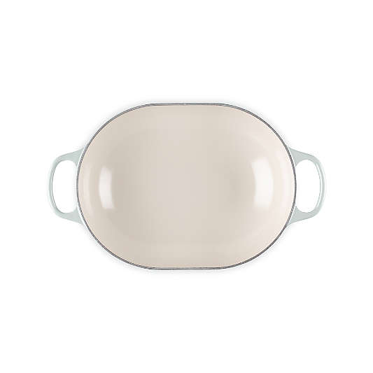 Le Creuset ® 3.75-Qt. Sea Salt Enameled Cast Iron Covered Oval Casserole Dish