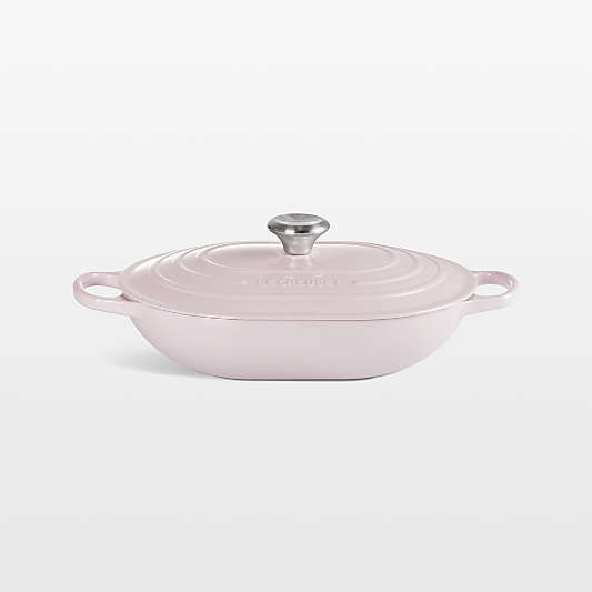Le Creuset ® 3.75-Qt. Shallot Enameled Cast Iron Covered Oval Casserole Dish