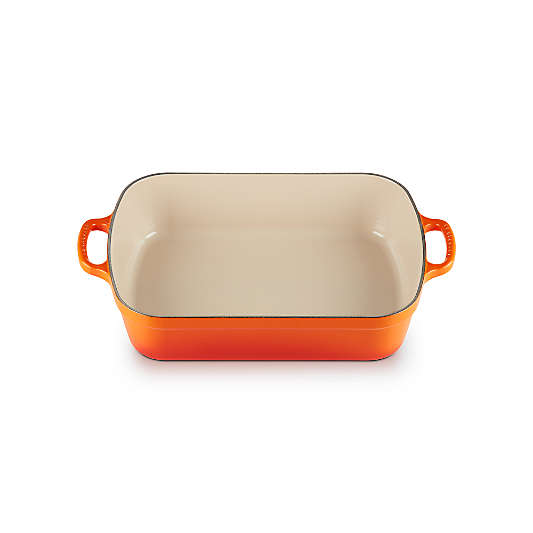 Le Creuset ® Signature 5.25-Qt. Flame Enameled Cast Iron Rectangular Roaster