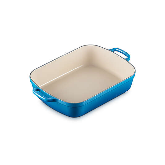 Le Creuset ® Signature 5.25-Qt. Marseille Enameled Cast Iron Rectangular Roaster