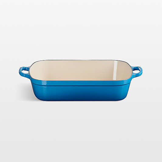 Le Creuset ® Signature 5.25-Qt. Marseille Enameled Cast Iron Rectangular Roaster