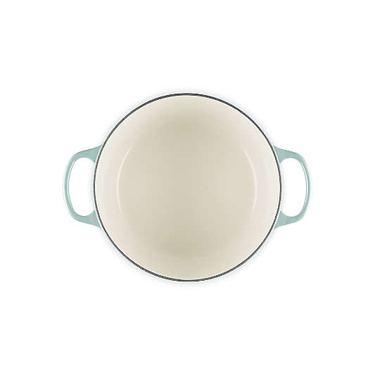 Le Creuset ® Signature 6.5-Qt. Sea Salt Enameled Cast Iron Deep Round Oven