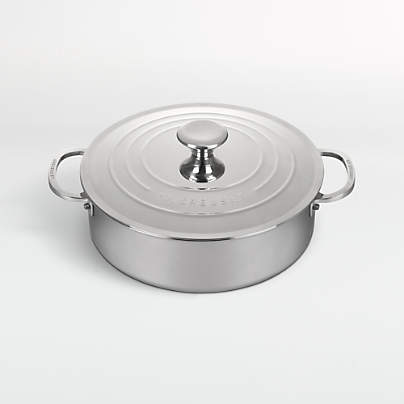 Le Creuset ® 4.5-Qt. Stainless Steel Rondeau Pan