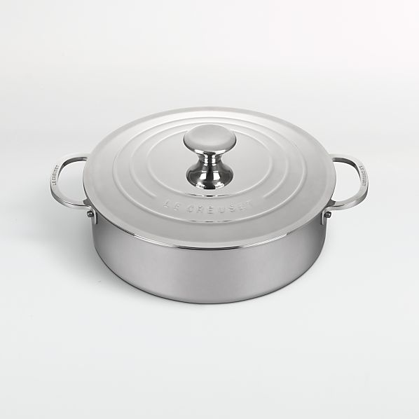 bezig Uitgebreid Eik Le Creuset Stainless Steel Cookware | Crate & Barrel