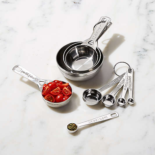 Le Creuset ® 4-Piece Stainless Steel Measuring Cup Set