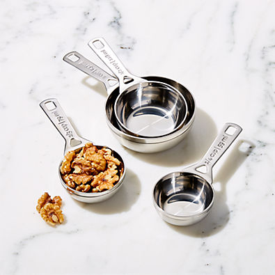 View Le Creuset ® 4-Piece Stainless Steel Measuring Cup Set details