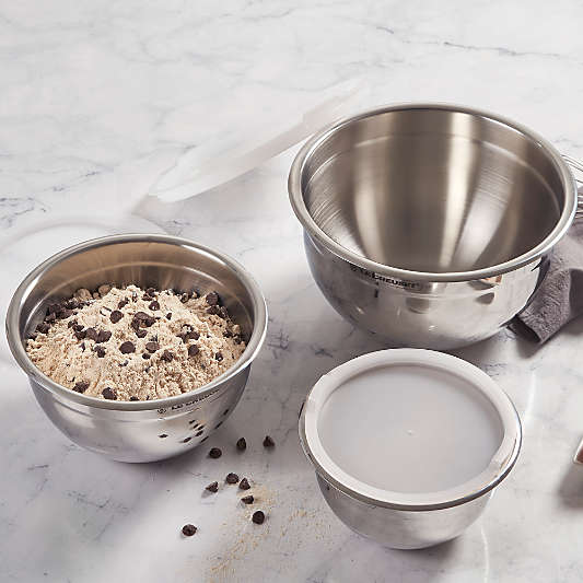Le Creuset ® Stainless Steel Nested Mixing Bowl, Set of 3
