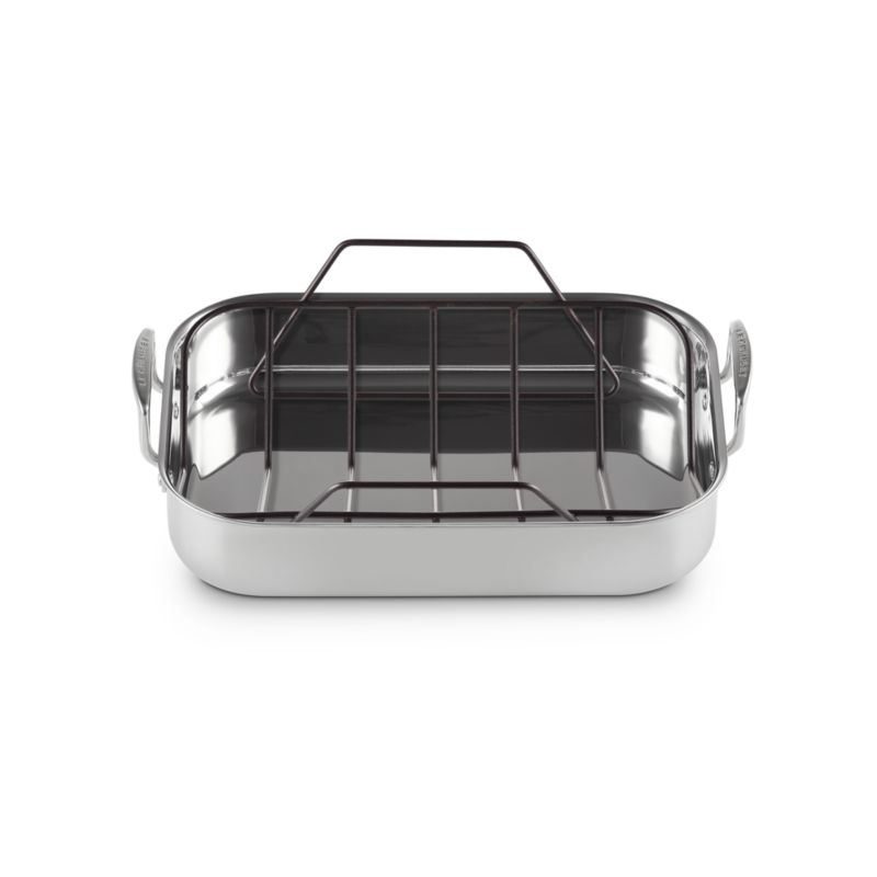 Le Creuset ® Stainless Steel Large Roaster - image 2 of 3