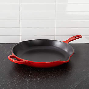 Le Creuset ~ Enameled Cast Iron ~ Cerise ~ 5 Piece Signature Set (5.5 qt.  Sig. RDO, 1.75 qt. Sig. Saucepan, 9 Sig. Skillet), Price $575.00 in  Amarillo, TX from Little Brown House