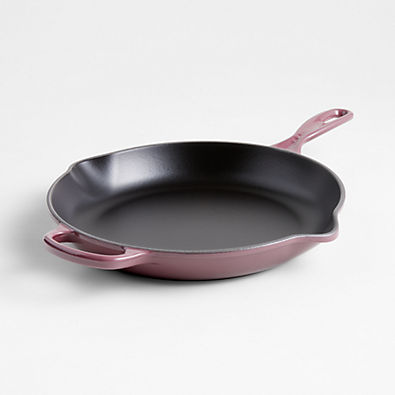 View Le Creuset ® Signature 11.75" Fig Enameled Cast Iron Skillet details