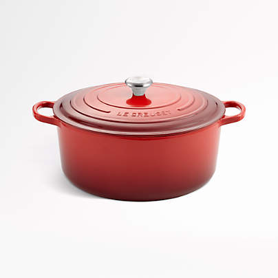 Le Creuset ® Signature 13.25-Qt. Cerise Enameled Cast Iron Round Dutch Oven